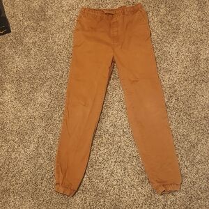 Boys darker khaki jogger
